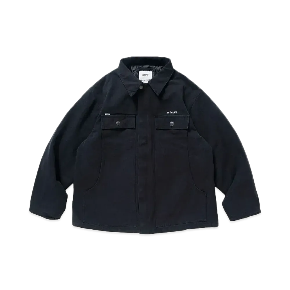WTAPS Mich / Jacket / Cotton. Sailcloth. WTVUA "Black"