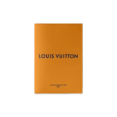 Louis Vuitton Passport Cover Couverture Passeport "Safran"