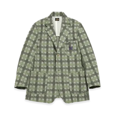 NEEDLES 2B Plaid Jacket - Poly JQ. "Plaid"