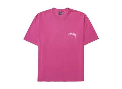 Stussy Skate Stack Tee Pigment Dyed "Berry"