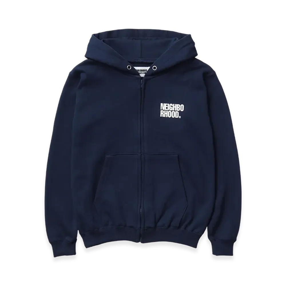 NEIGHBORHOOD One Third Kids OT. Sweat Zip Hoodie LS "Navy"
