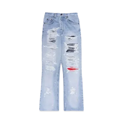 INNOCENCE x HYPE DROP NYC EXCLUSIVE DESTROY DENIM PANTS 30inch "Indigo"