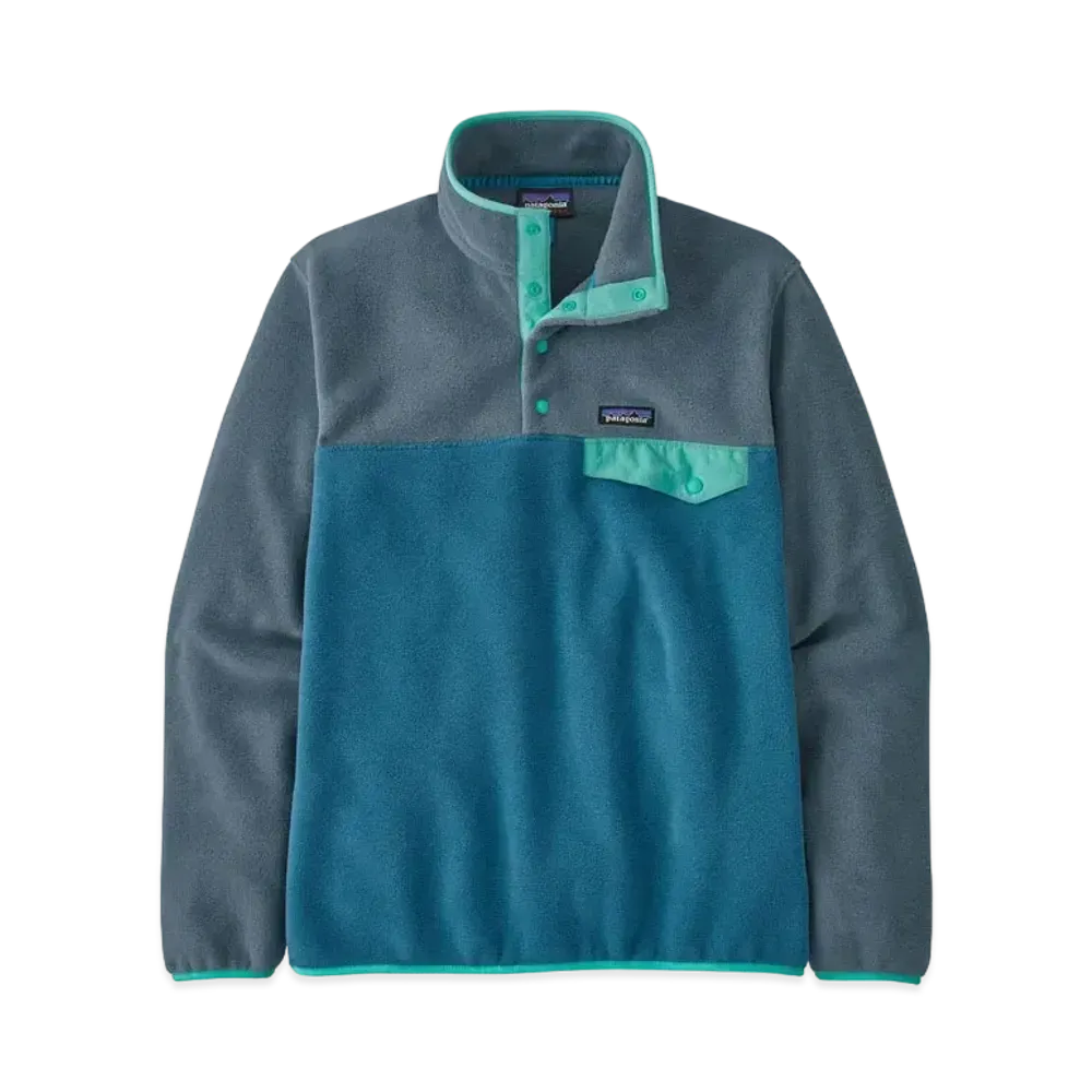 patagonia Men's Lightweight Chinchilla SnapT Pullover "Wavy Blue"