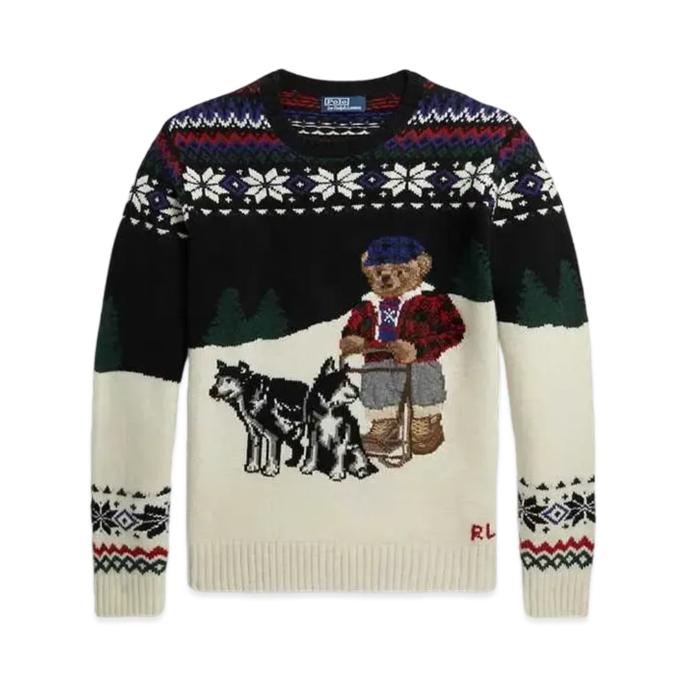 Polo Ralph Lauren Polo Bear Wool-Blend Sweater "Multi"