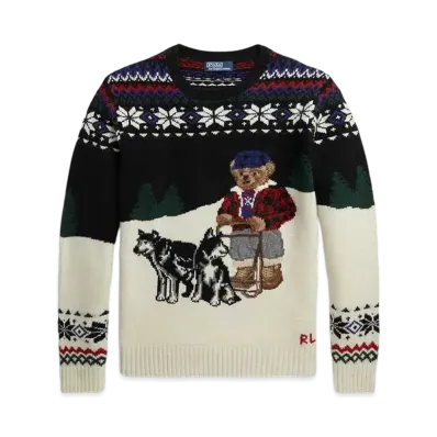 Polo Ralph Lauren Polo Bear Wool-Blend Sweater "Multi"