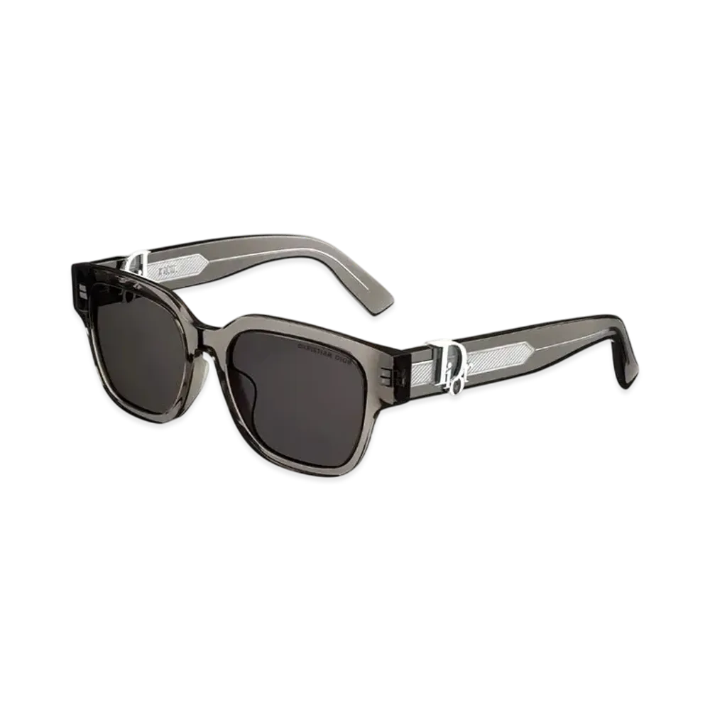 Dior x KAWS DiorOblique S2I Square Sunglasses "Transparent Black"