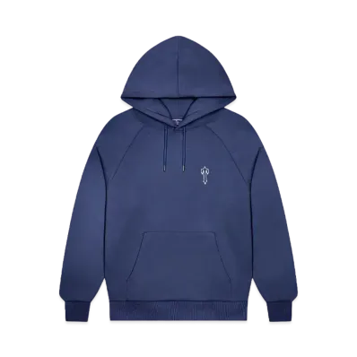 TRAPSTAR Foundation Hoodie "Inked Blue"