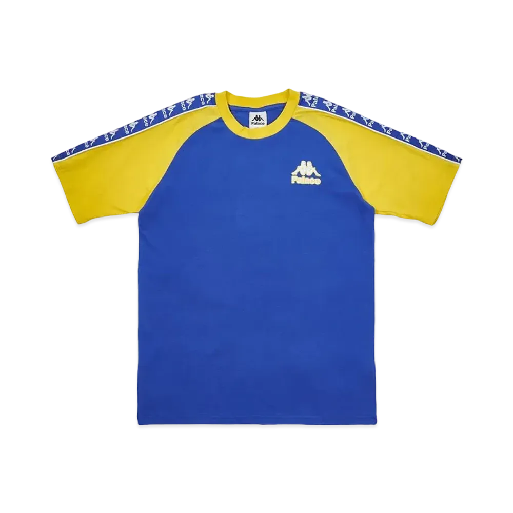 PALACE KAPPA CLASSIC RAGLAN T-SHIRT "Blue / Yellow"