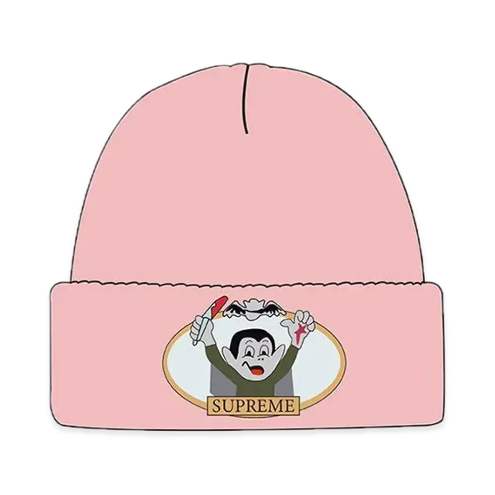 Supreme Vampire Boy Beanie "Pink"