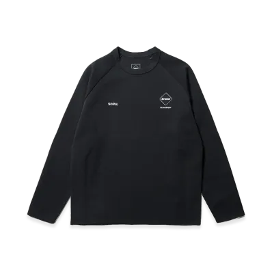 F.C.Real Bristol Tech Knit L/S Top "Black"