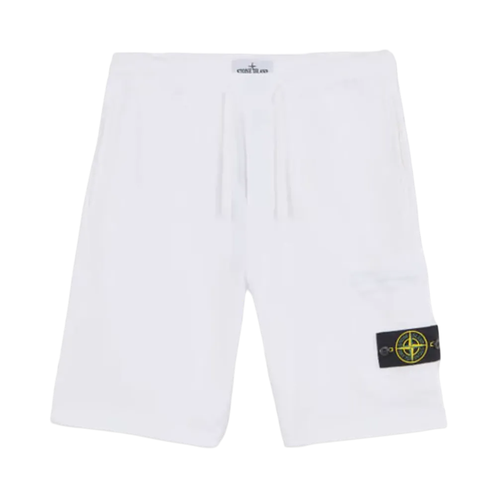Stone Island 6200012 Organic Cotton Fleece "White"