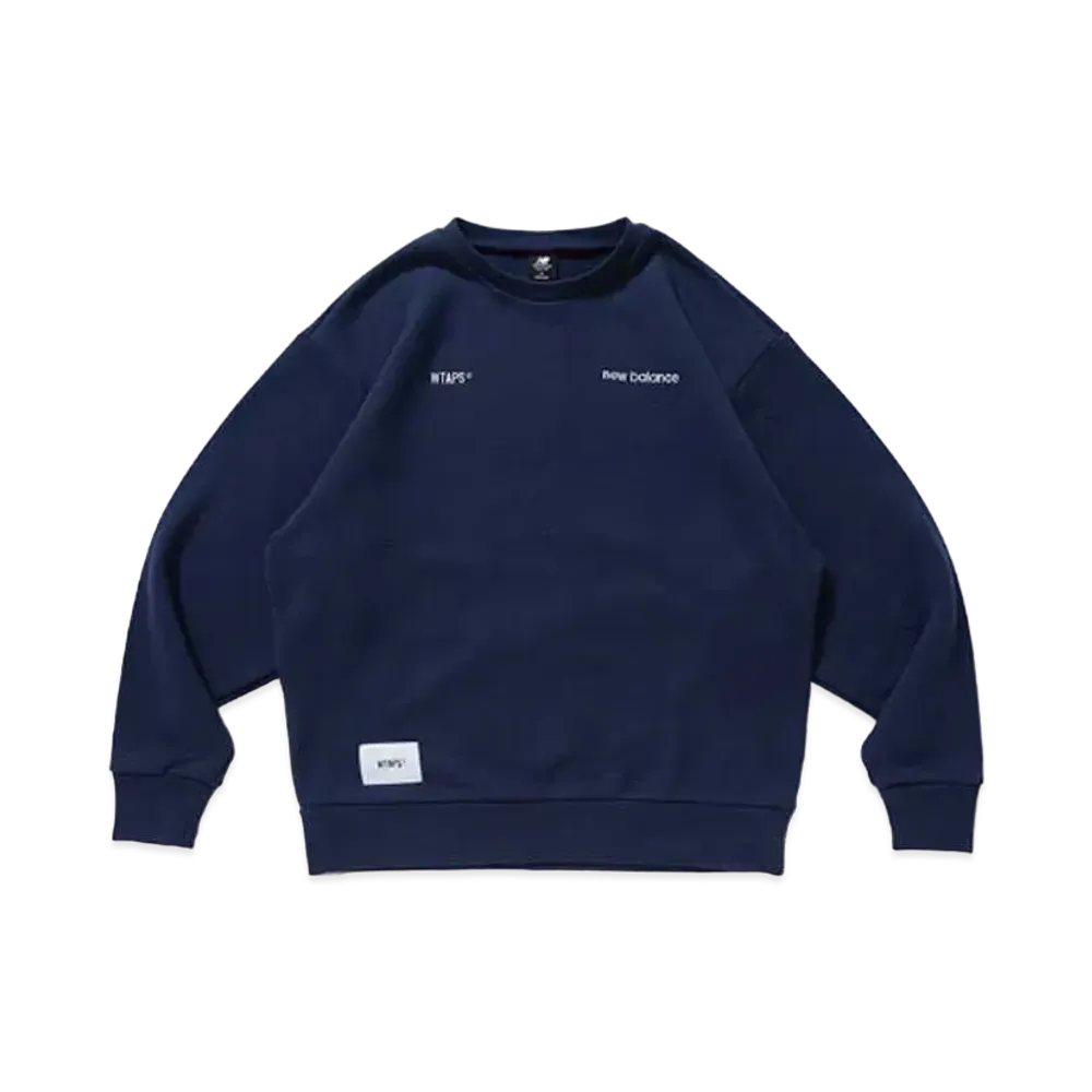 WTAPS x New Balance Academy Crew Neck "Navy"