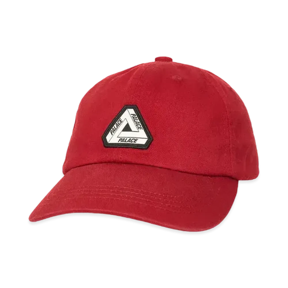 PALACE WASHED TWILL TRI-FERG 6-PANEL "Burgundy"