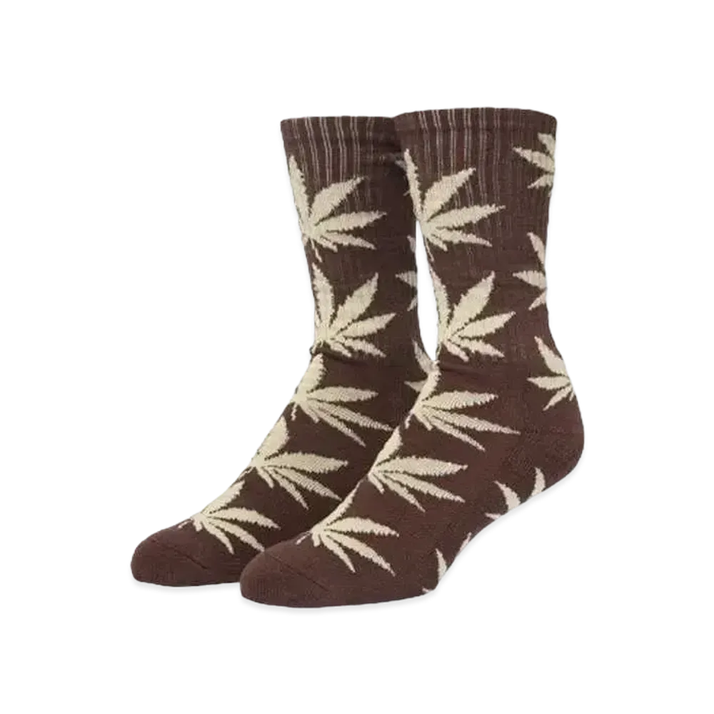 HUF Set Plantlife Socks "Brown"