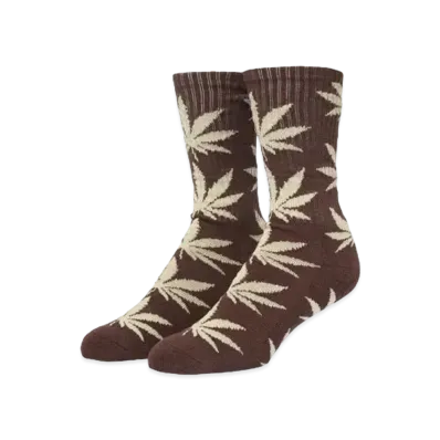 HUF Set Plantlife Socks "Brown"