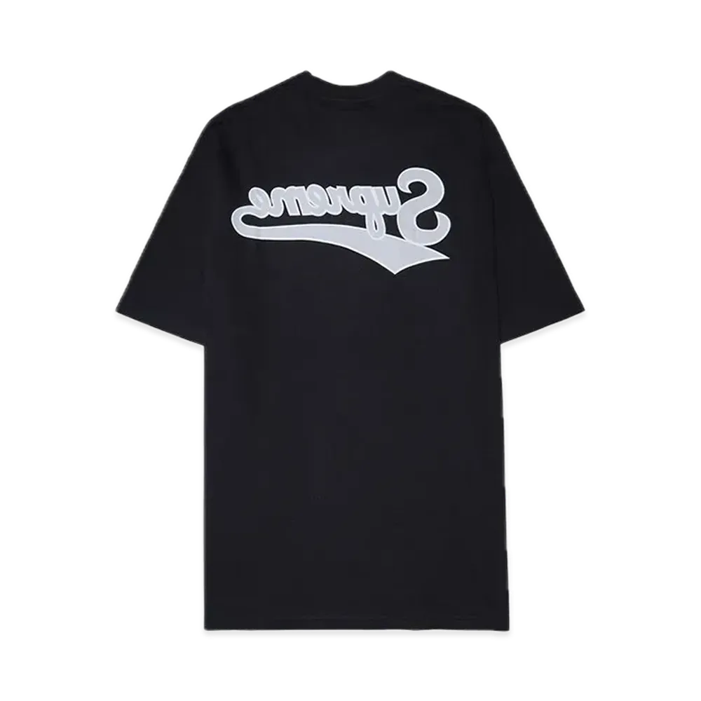 シュプリーム バックワーズ Tシャツ "ブラック"