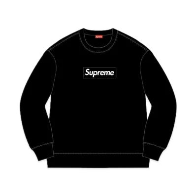 Supreme Box Logo Crewneck "Black" (15FW)
