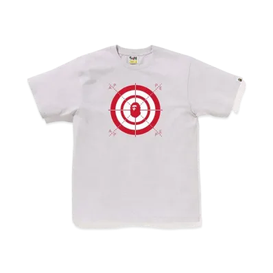 A BATHING APE Shooting Gallery Tee "Gray"