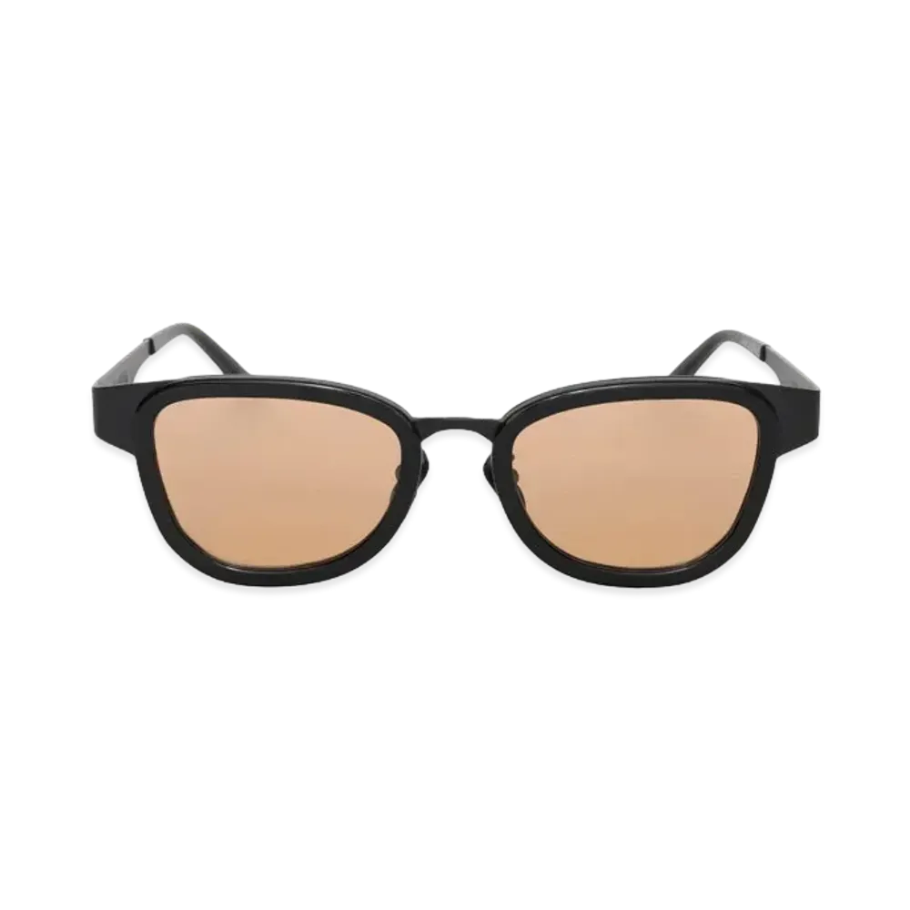 Stussy Vidal Sunglasses "Black / Amber Lens"