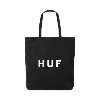 HUF OG Logo Tote Bag M "Black"