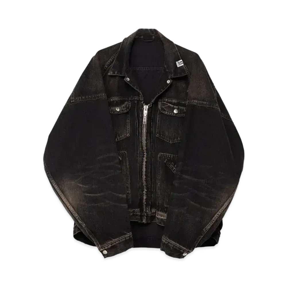Maison MIHARA YASUHIRO Double Denim Jacket "Black"