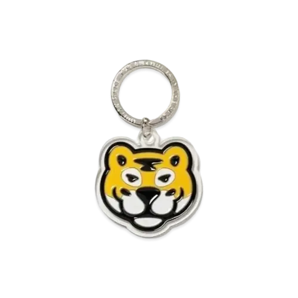 HUMAN MADE Animal Keyring Tiger "Yellow" HM27GD110