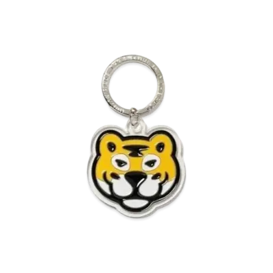 HUMAN MADE Animal Keyring Tiger "Yellow" HM27GD110