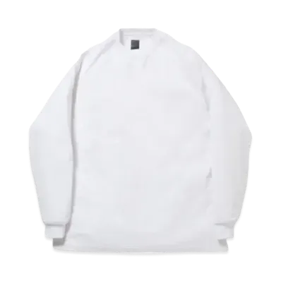 DAIWA PIER39 Tech Crew Neck Tee L/S "White"