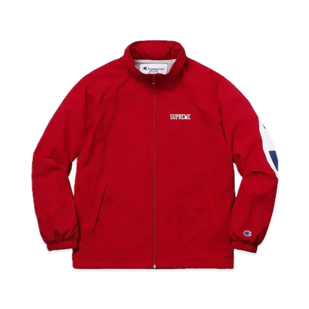 Supreme x Champion Track Jacket "Dark Red"
