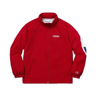 Supreme x Champion Track Jacket "Dark Red"