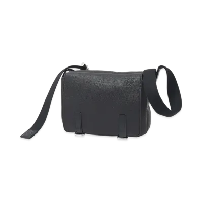 LOEWE Military Messenger Bag "Black"