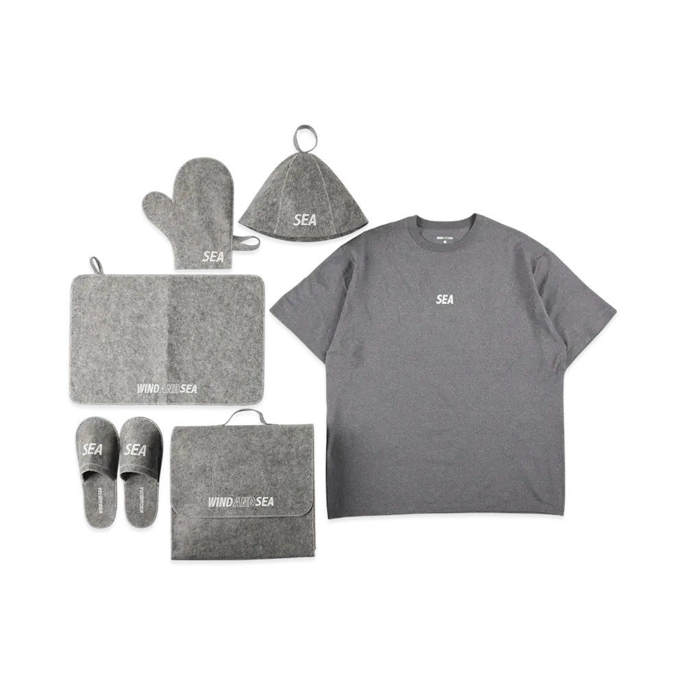 WIND AND SEA Sauna Set "Gray"