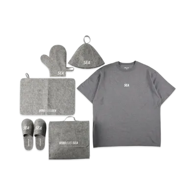 WIND AND SEA Sauna Set "Gray"