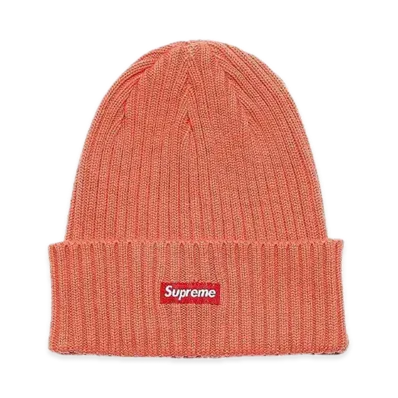 Supreme SS21 Overdyed Beanie "Coral"(21SS)