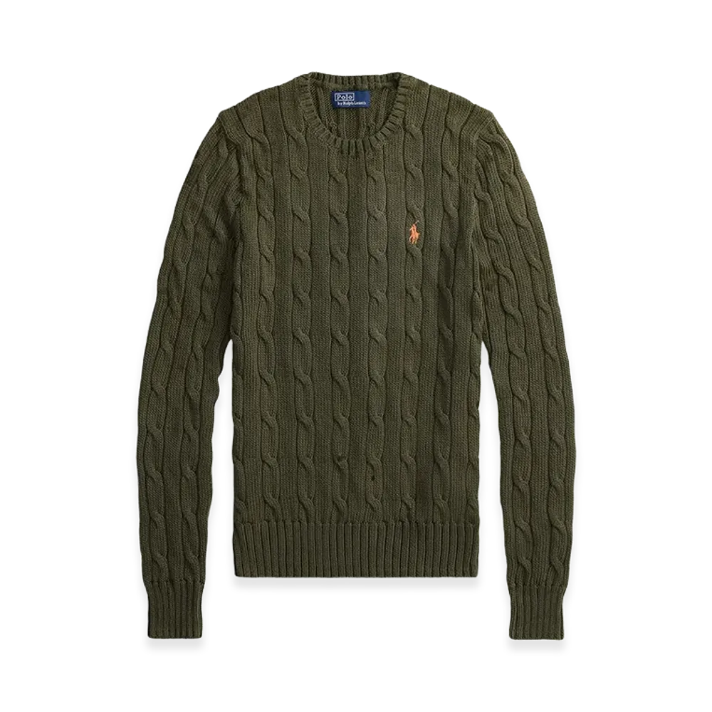 Polo Ralph Lauren Women's Julianna Long Sleeve Sweater "Dark Green"