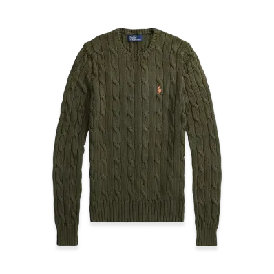 Polo Ralph Lauren Women's Julianna Long Sleeve Sweater "Dark Green"