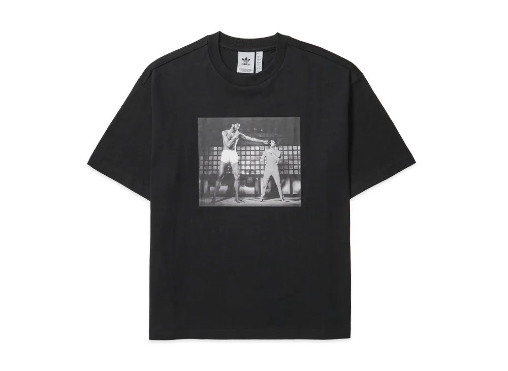 アディダス x ブルースリー キック Tシャツ "ブラック"