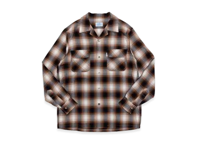 SubCulture Wool Shirt "Brown Check"