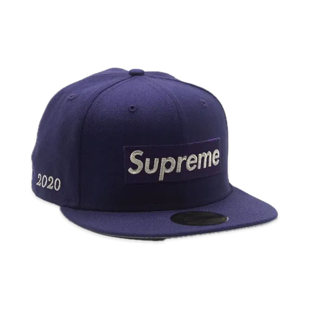 Supreme $1M Metallic Box Logo New Era® "Purple"