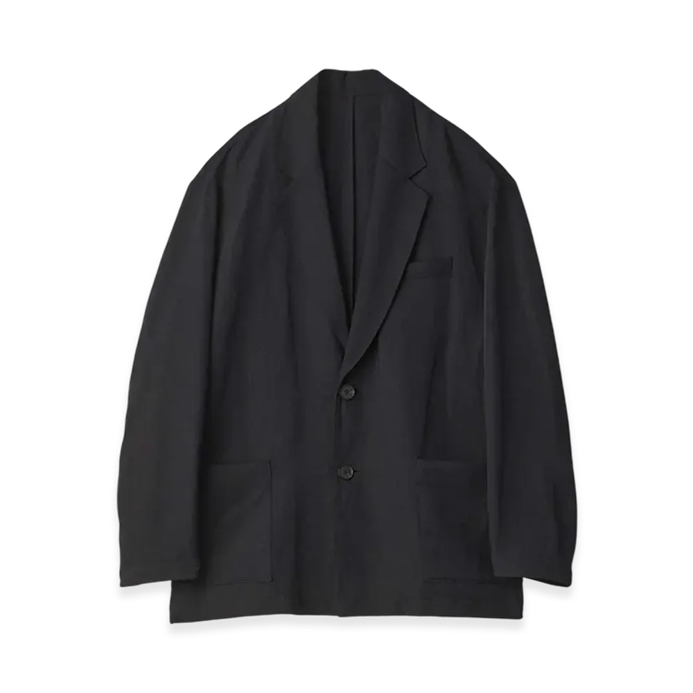 ssstein LI/NY Poplin Single Breasted Jacket "Black"