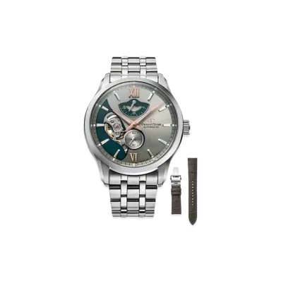 ORIENT STAR Contemporary Collection Layered Skeleton with Leather Replacement Band Limited 1000 (300 in Japan / 700 overseas) RK-AV0B09N