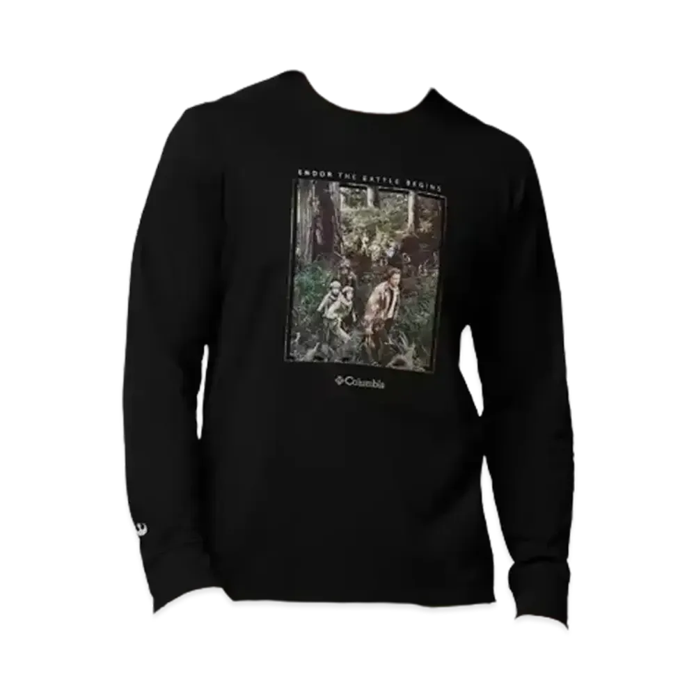 Columbia STAR WARS "THE ENDOR COLLECTION" Endor Issue Long Sleeve Shirt "Black"
