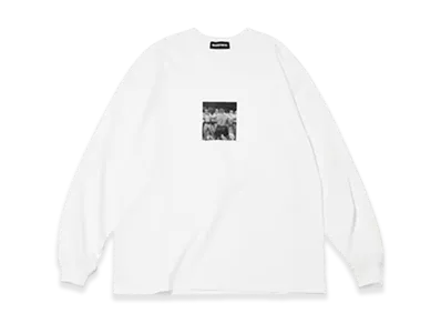 GOD SELECTION XXX Long Sleeve T-Shirt GX-A26-LT-09 "White"