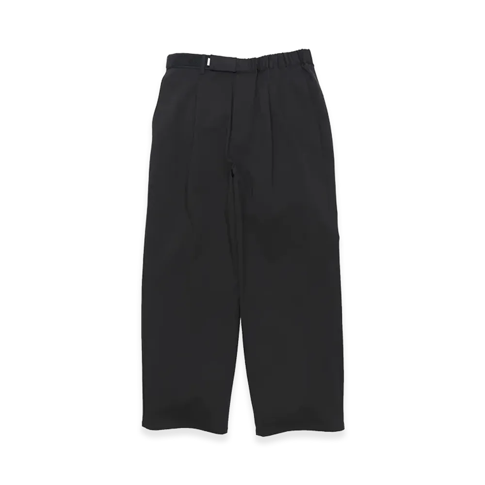Graphpaper Compact Ponte Wide Chef Pants "Black"