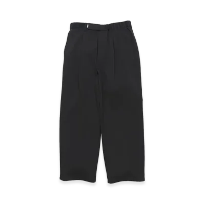 Graphpaper Compact Ponte Wide Chef Pants "Black"