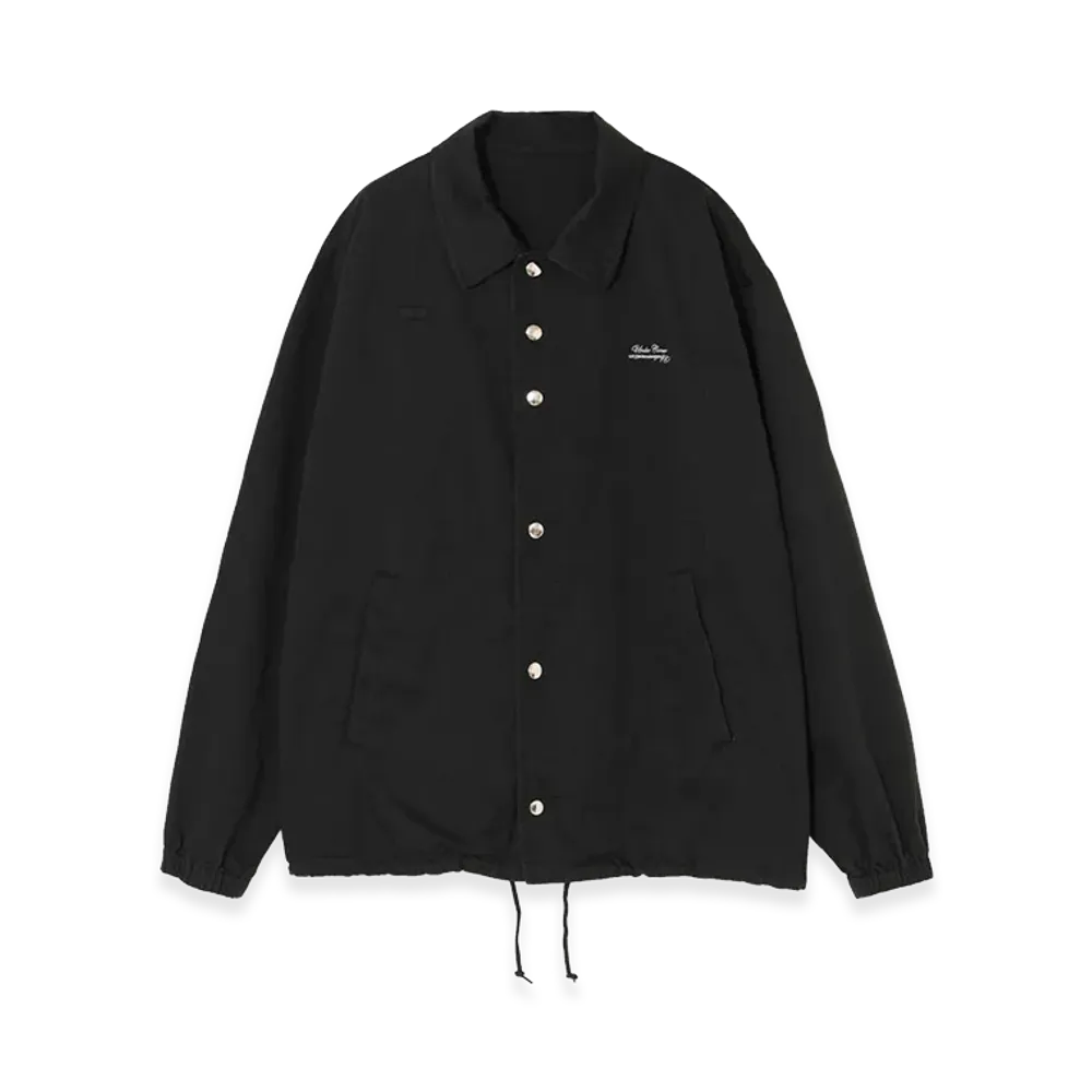 UNDERCOVER Cotton Coach Jacket "Black"