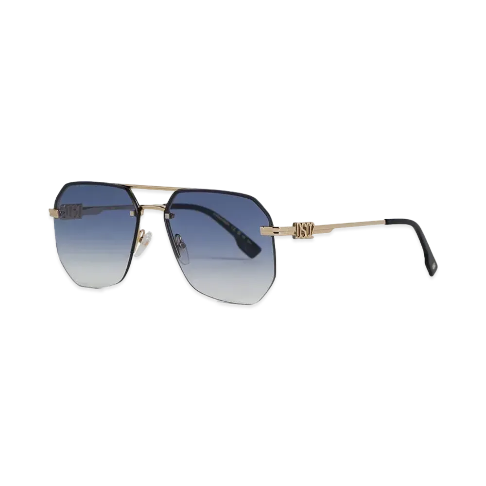 Dsquared2 Hype Gold Blue Sunglasses "Blue"