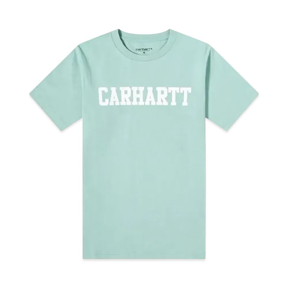 Carhartt WIP Short Sleeve College T-Shirt "Zola/White"