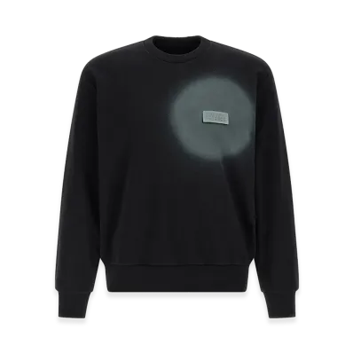 MM6 Maison Margiela Numeric Signature Spray Sweatshirt "Black"