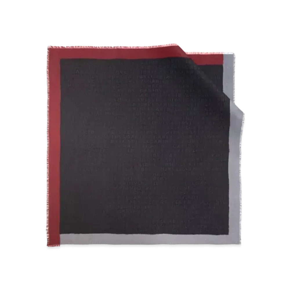 BVLGARI Logomania Scarf "Black"